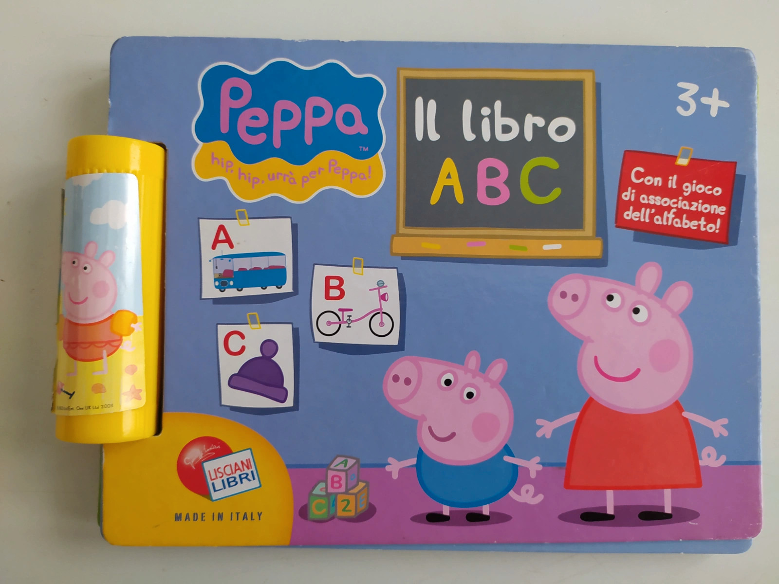 Libro cartonato Peppa Pig, anni 3+, Il libro ABC. Lisciani libri