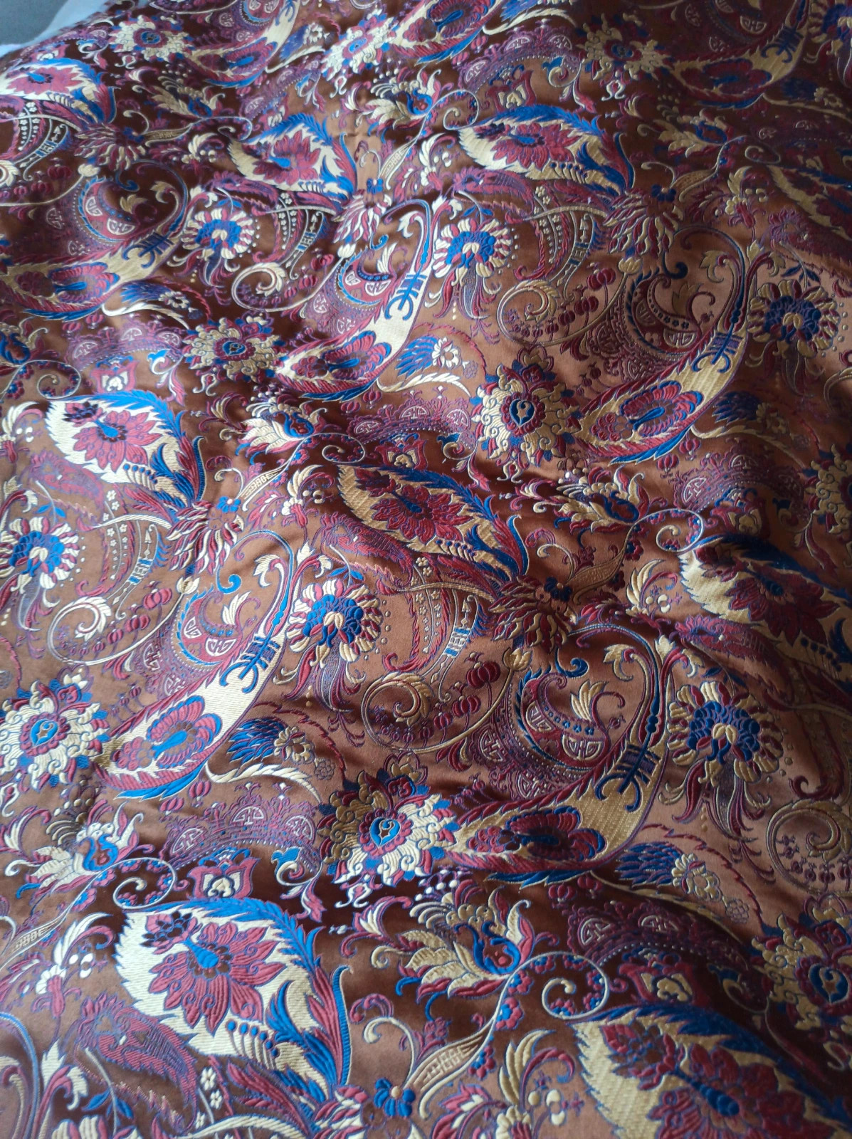 Pure silk satin tapestry Materiał 175/77 jedwab