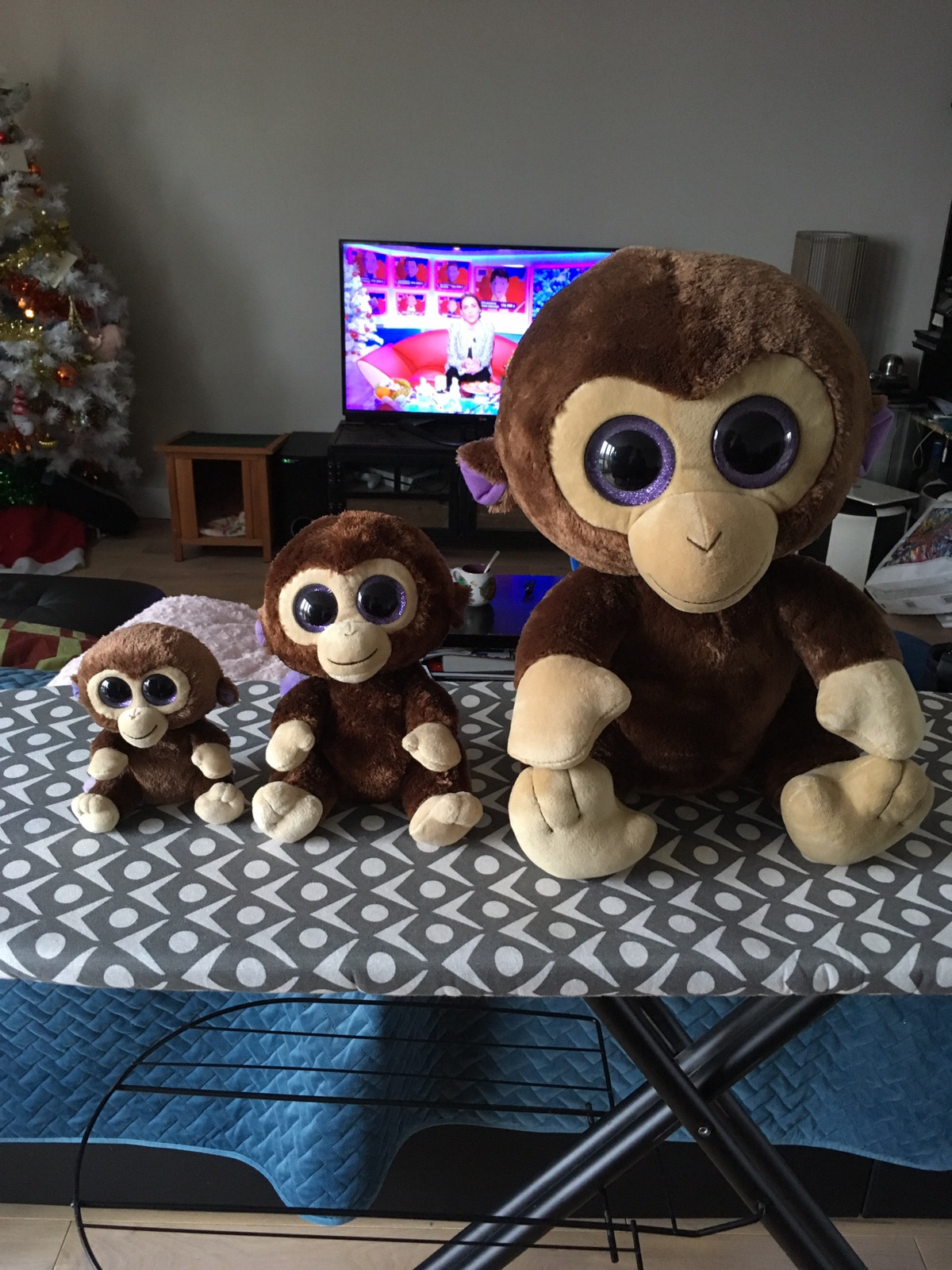 Peluche singe ty sales