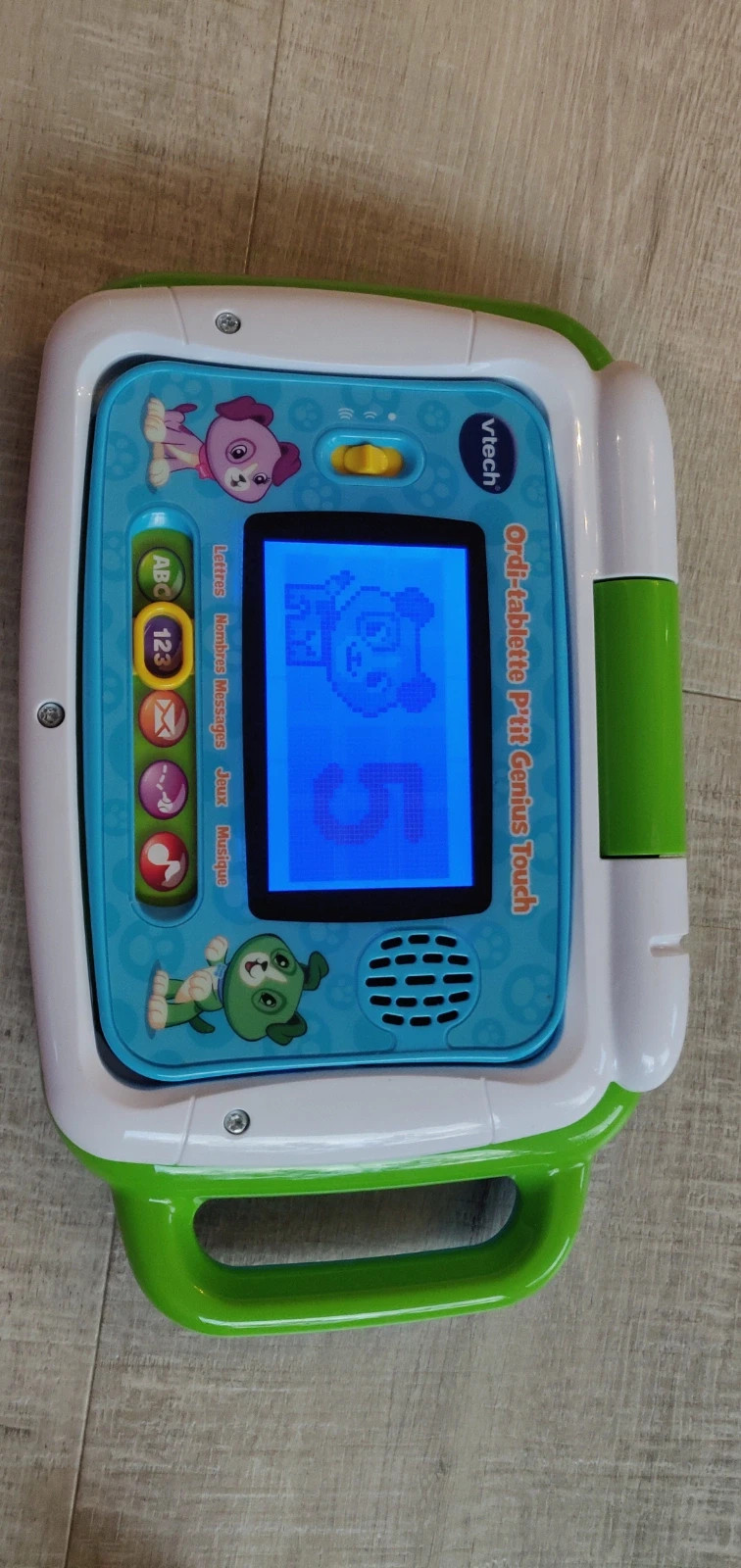 Avis sur Ordi-tablette Vtech P'tit Genius Touch Vert - Ordinateur