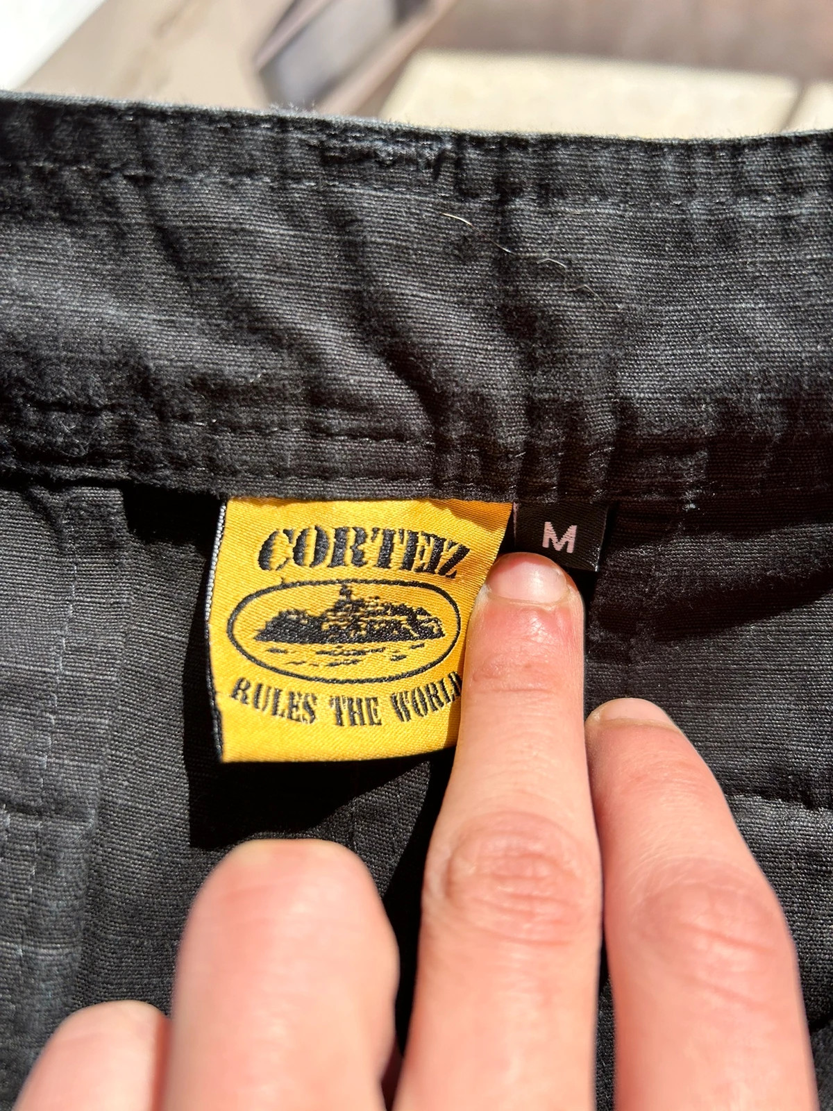 Pantalones Cortos Cargo Corteiz Outlet - Guerillaz 21′ Beige