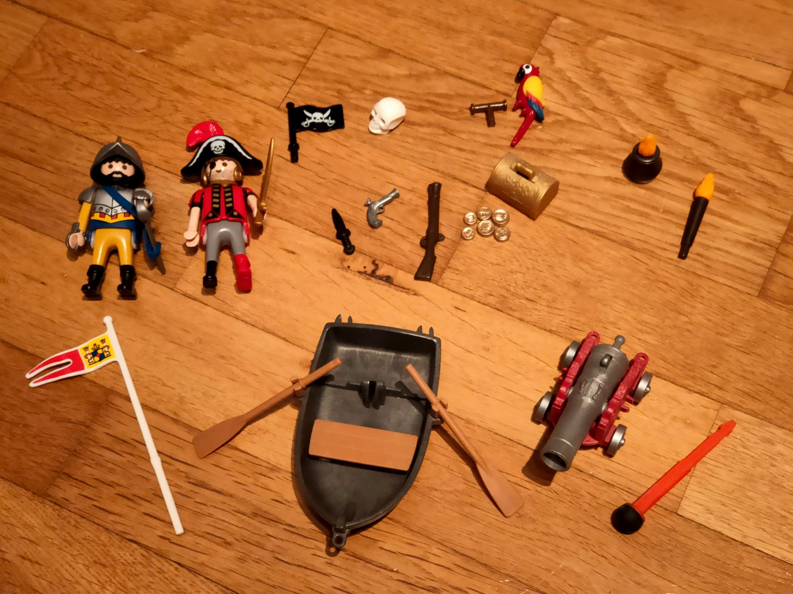 Playmobil - 5894 - Jeu De Construction - Valisette Pirate Et Soldat (1) (7)  - Playmobil - Achat & prix