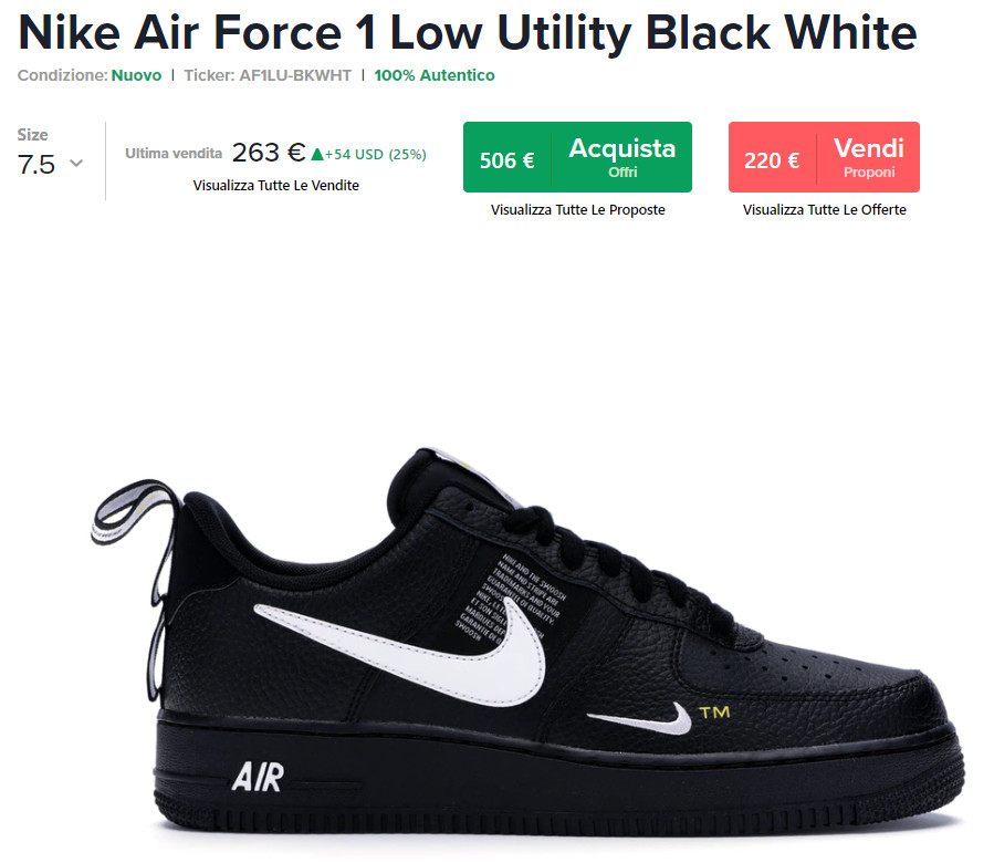Nike air force 1 utility black price on sale