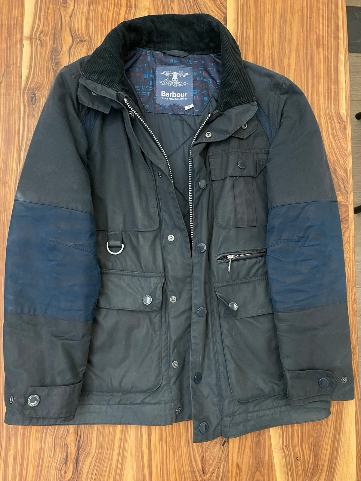 Barbour x deals white mountaineering jacket