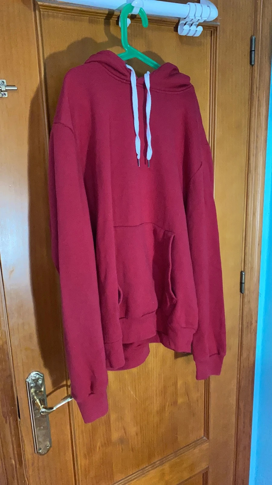 Sudadera top roja primark