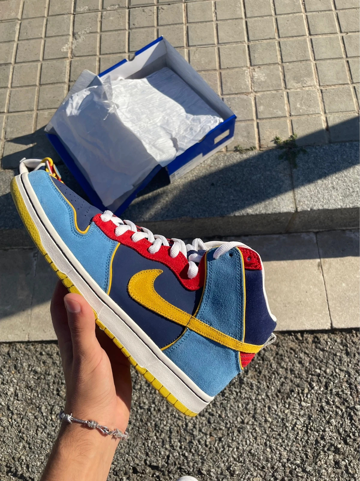 Nike sb dunk high pacman | Vinted