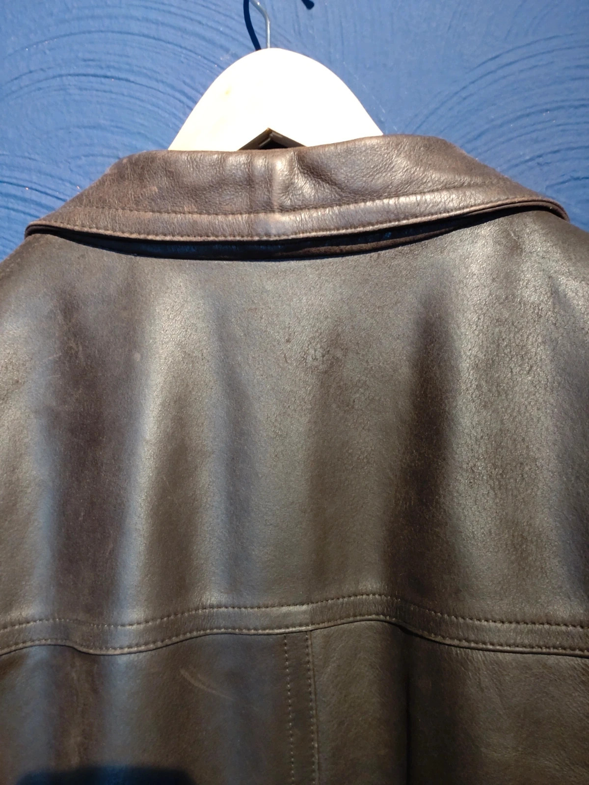 Thomas nash store leather jacket