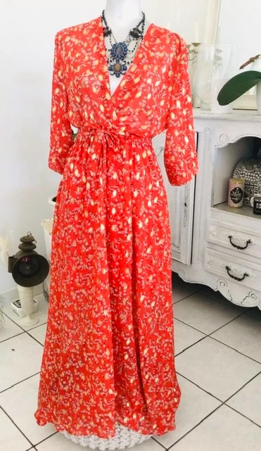 Vinted robe maxi sale
