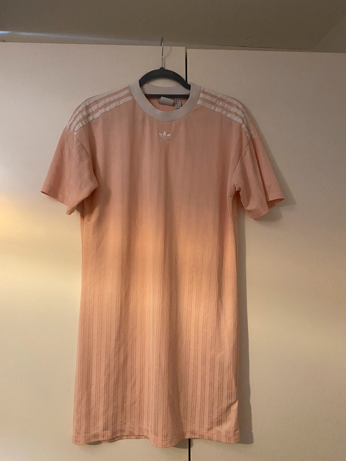 Adidas original three stripe dress in pink Vinted