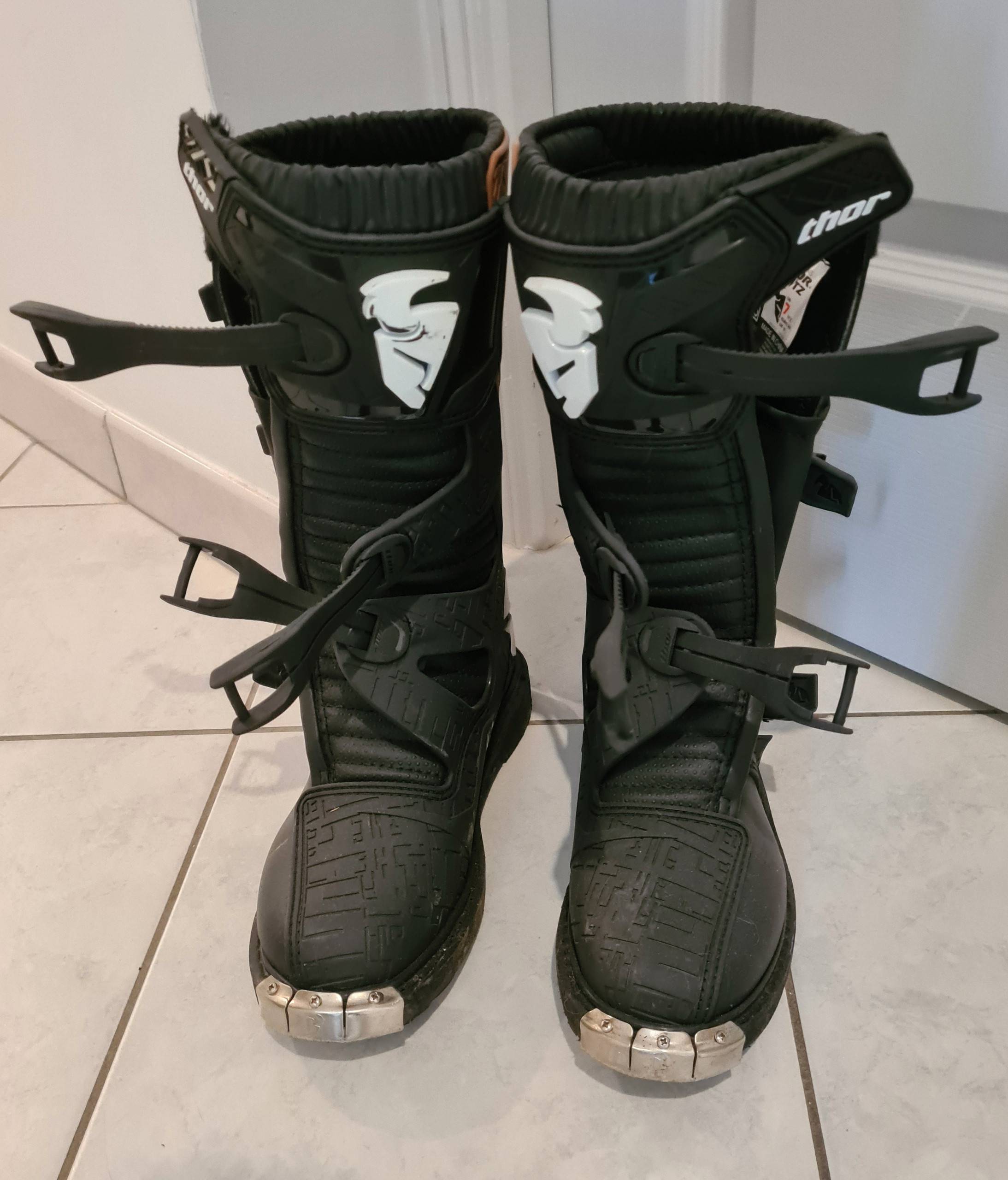 Achetez bottes moto cross quasi neuf, annonce vente à Morlaàs (64