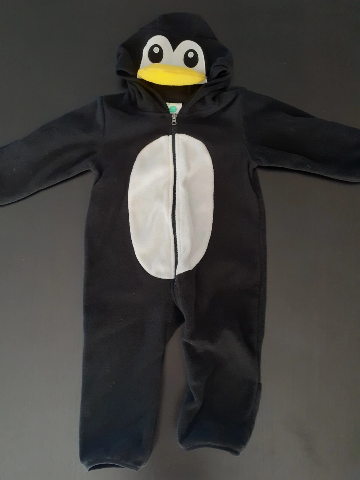 Surpyjama pingouin en polaire bébé garçon pas cher - - Extradingue