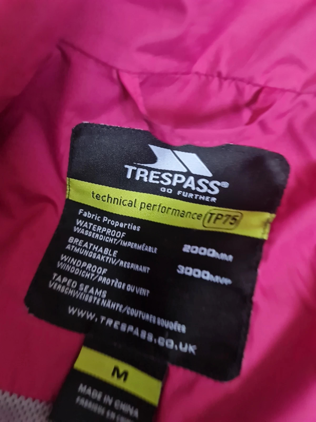 Trespass go further discount technical performance tp50