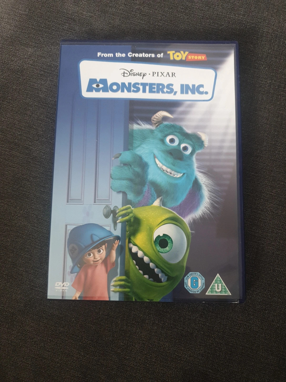 Monsters, Inc. DVD Disney Pixar