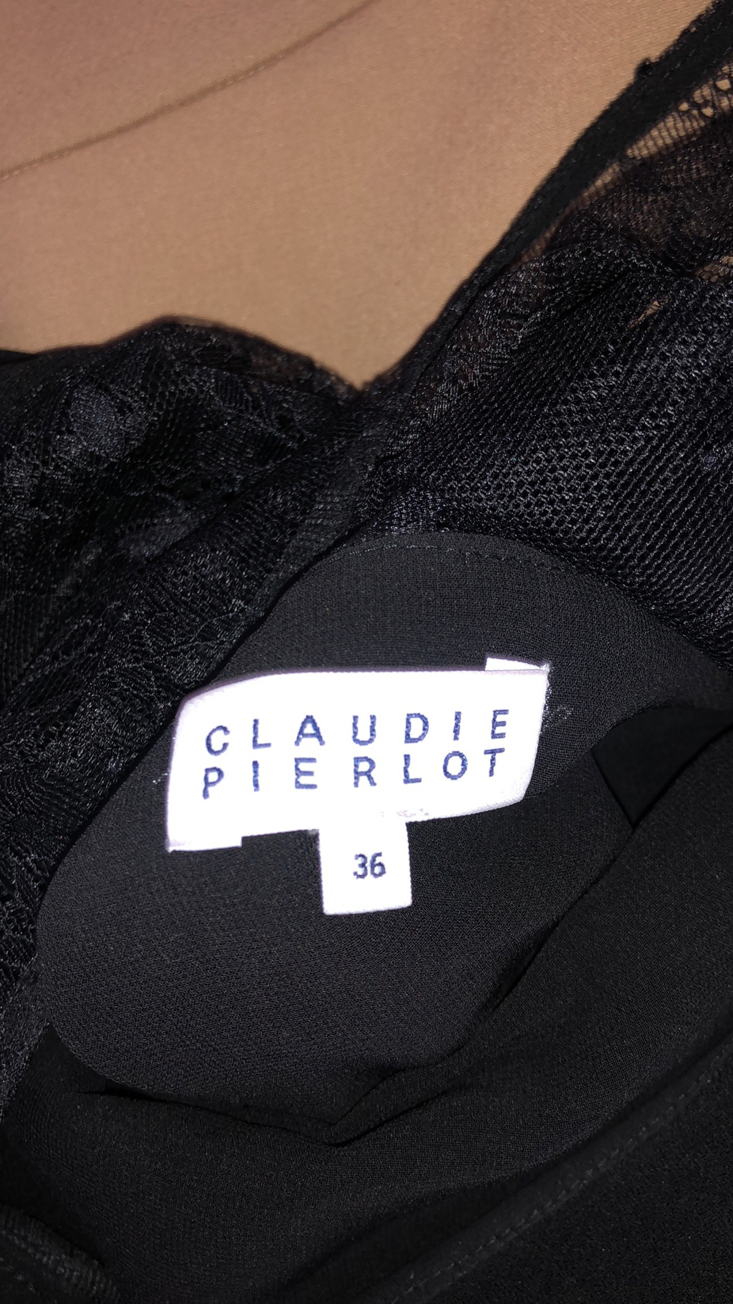 Robe noire Claudie Pierlot Vinted