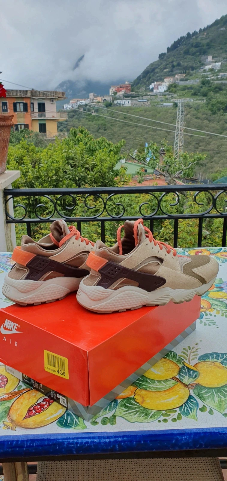 Nike clearance huarache braun