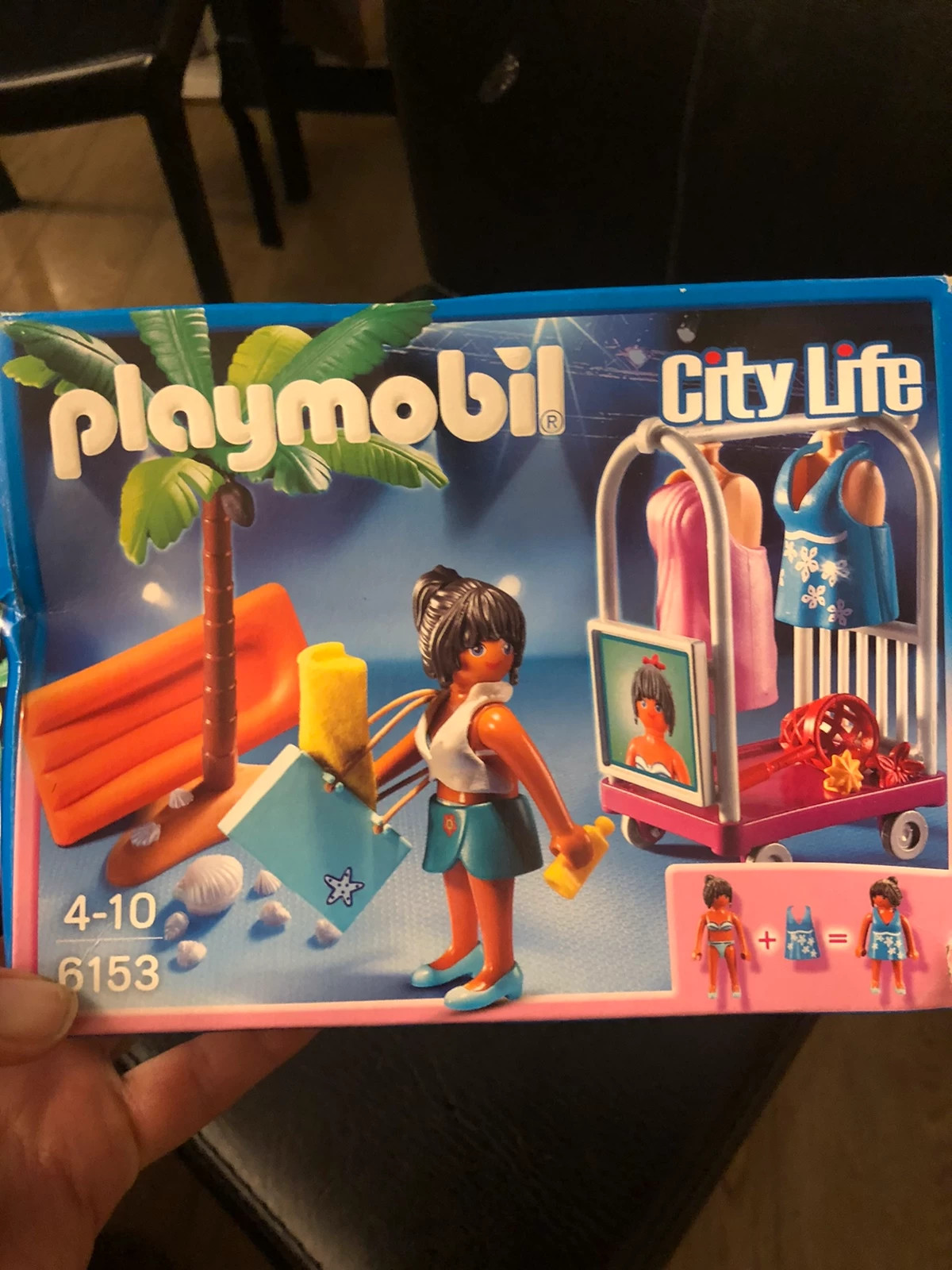 Playmobil 6153 - Top Modèle avec Tenues de Plage