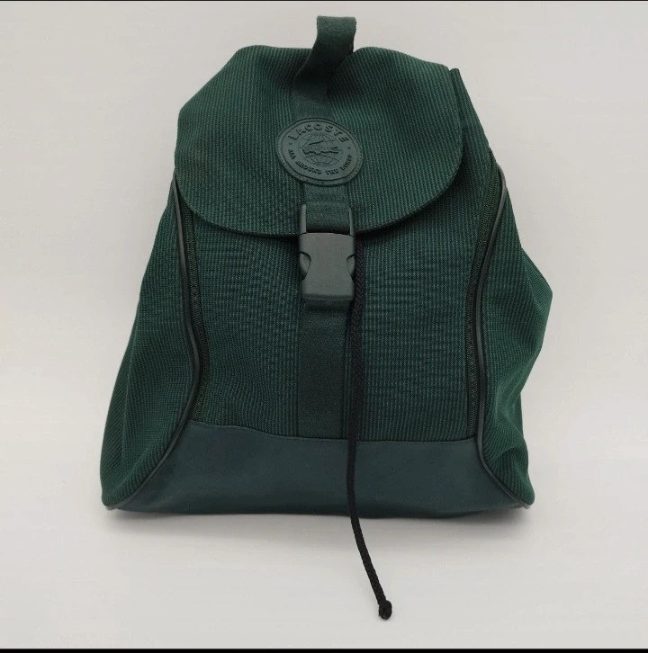 Sac a outlet dos lacoste vert