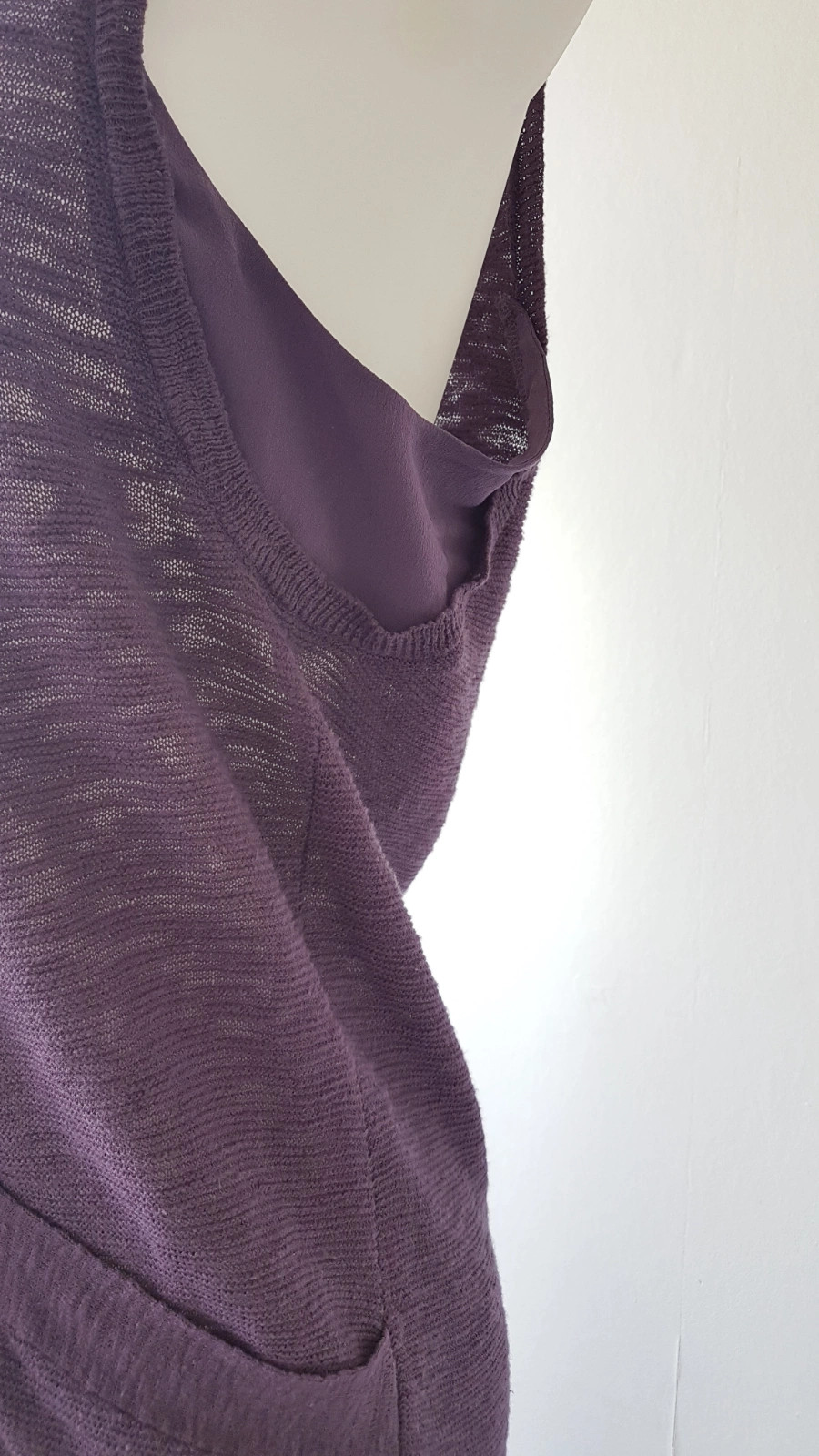 Robe violette Maje Vinted