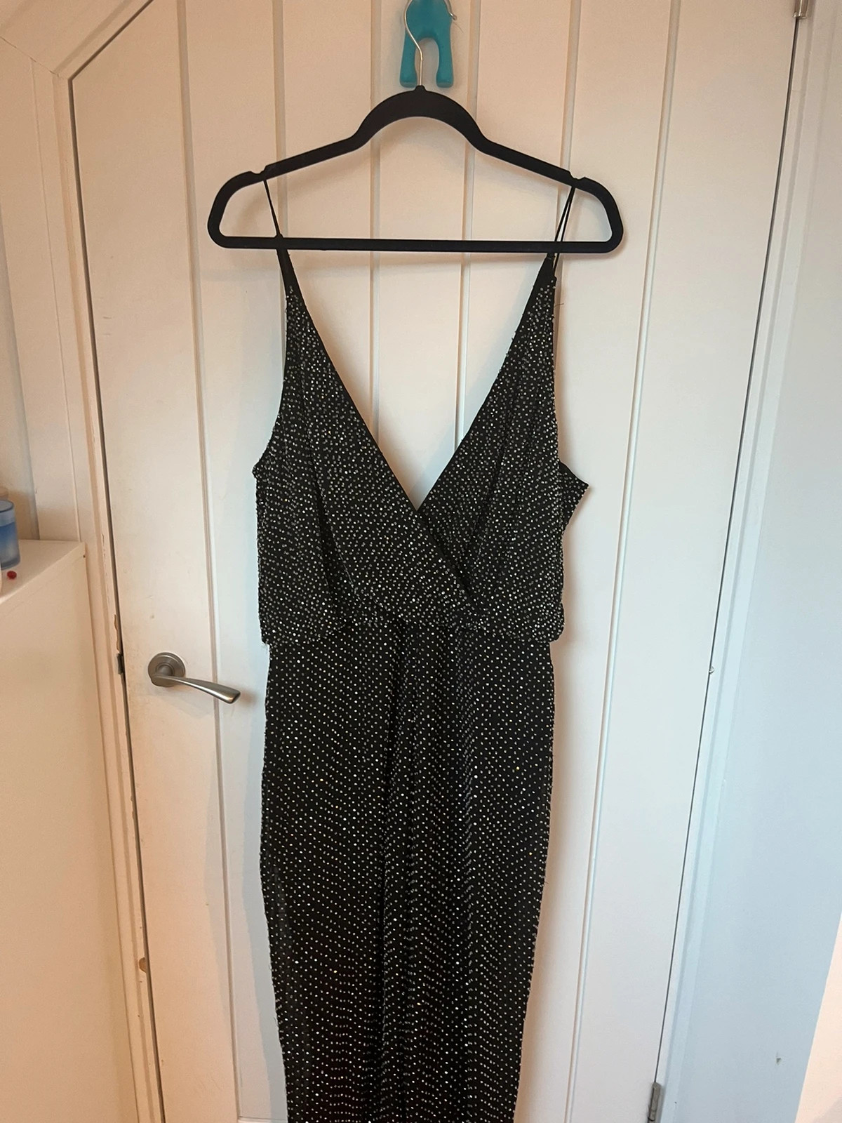 Clara embellished sales strappy jumpsuit