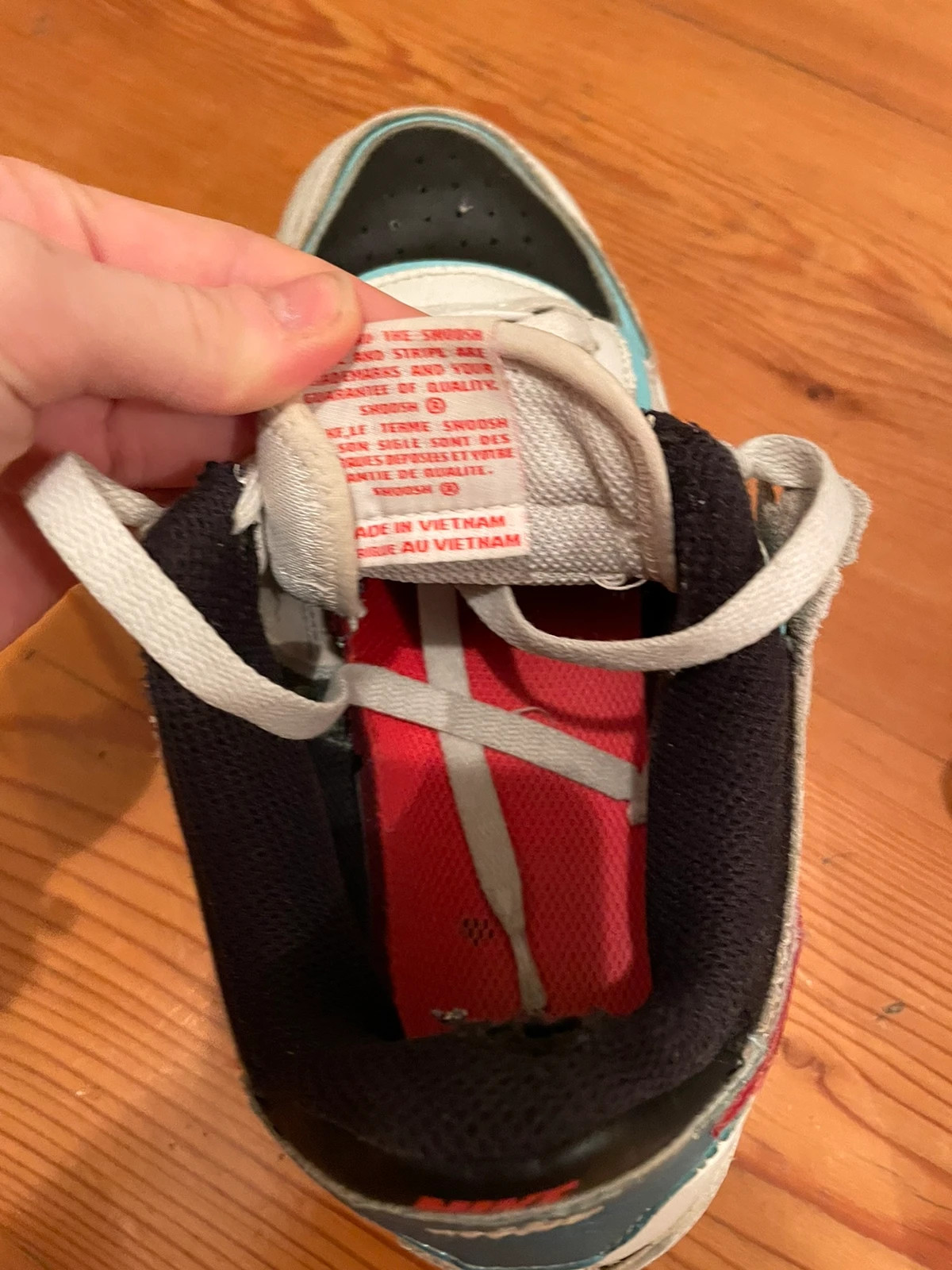 Nike air force nere top e azzurre