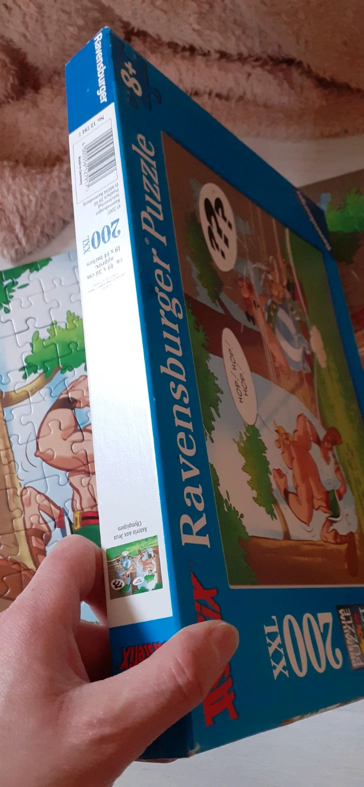 100 % complet puzzle 200 XXL asterix aux jeux Olympiques - Ravensburger