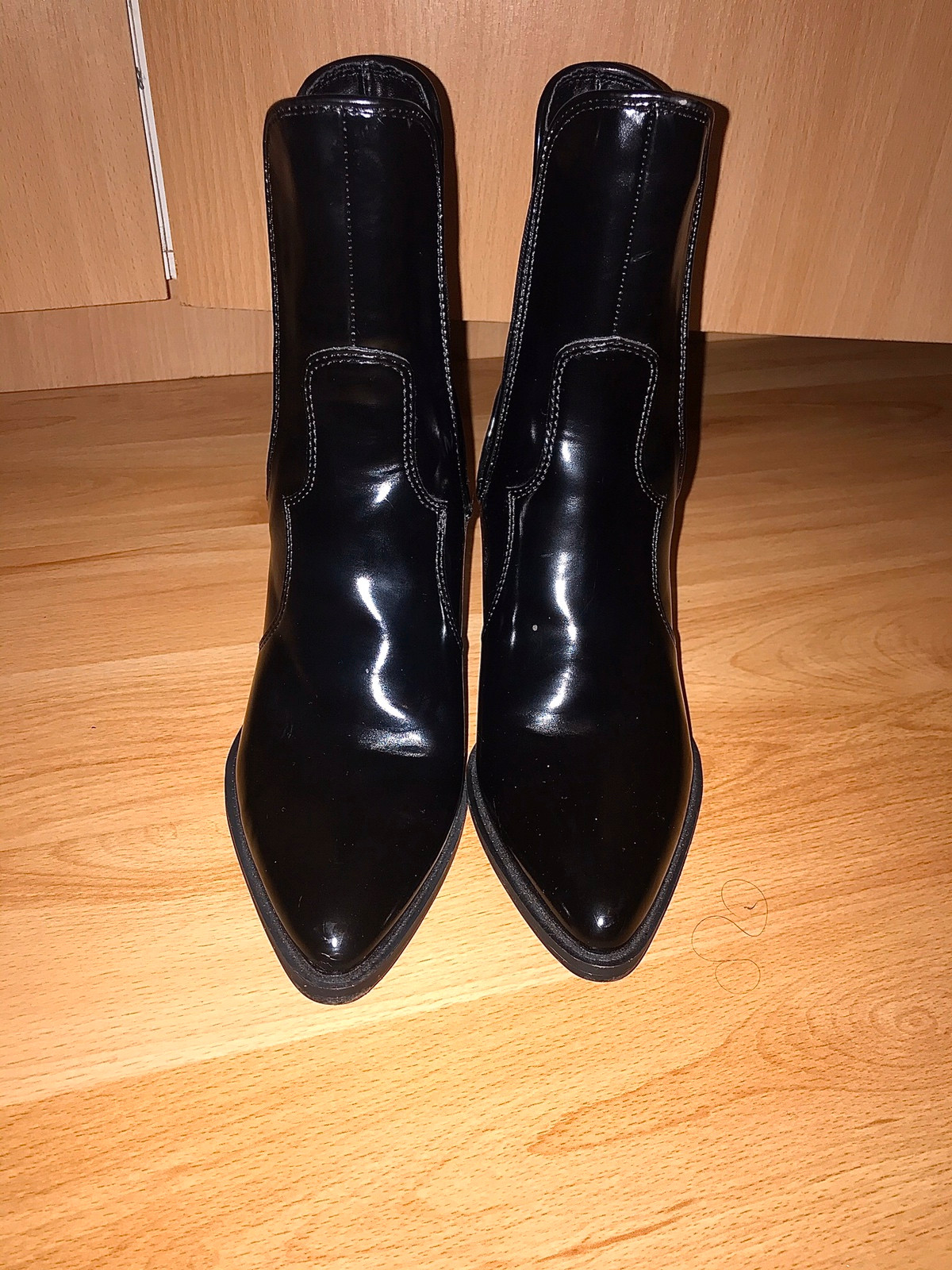 Zara cowboy clearance ankle boots