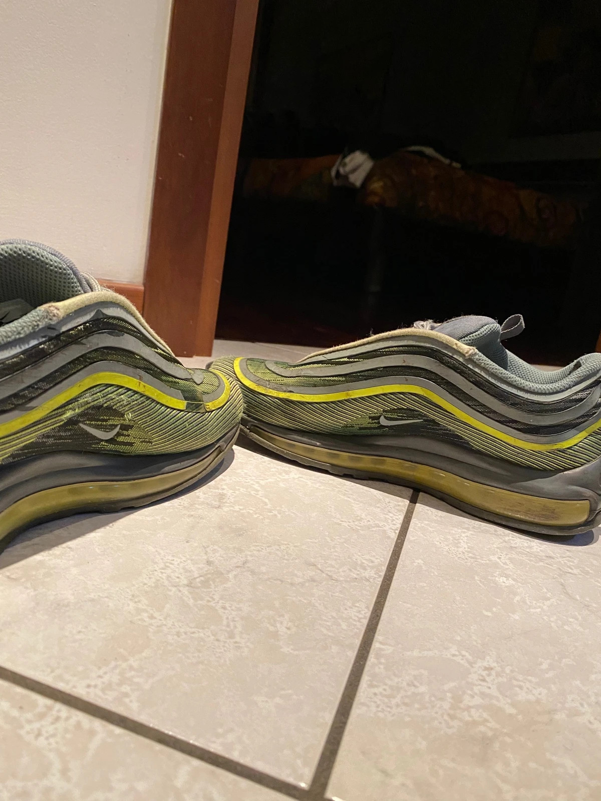 Nike Air Max 97 Verde Fluo Grigio Vinted