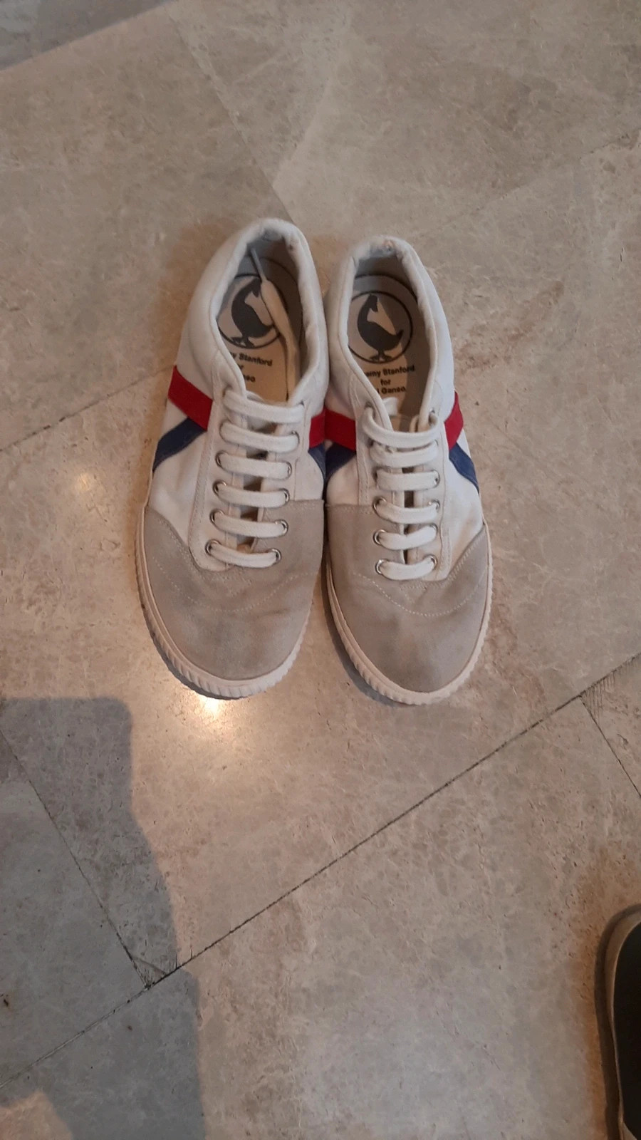 Zapatillas blancas el ganso