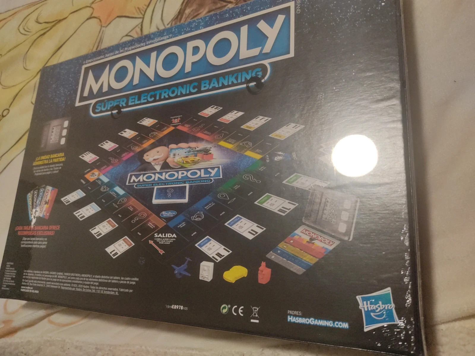 Monopoly super electronic banking sellado sin abrir juego de mesa Monopoly