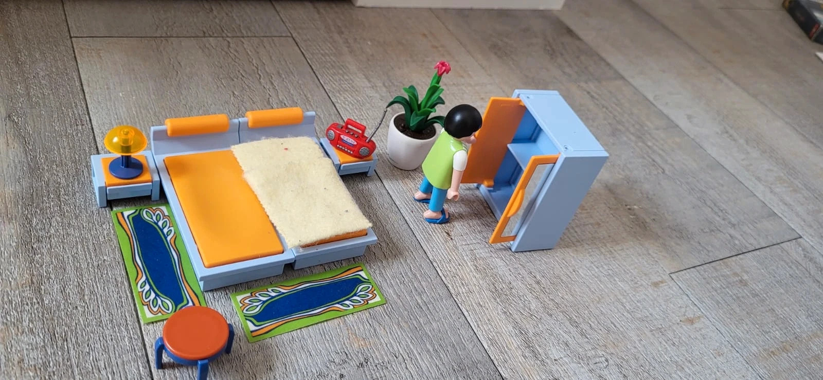Playmobil chambre parents adultes 4284 complet avec boîte et notice -  Playmobil