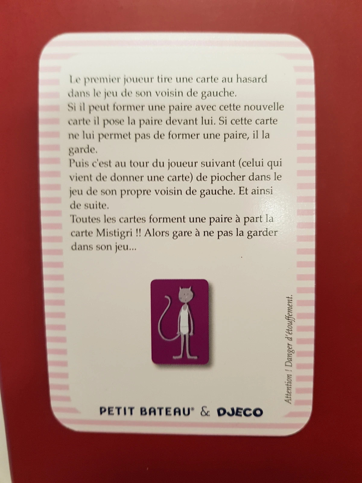 Jeu De Cartes Mini Mistigri Matching à Prix Carrefour