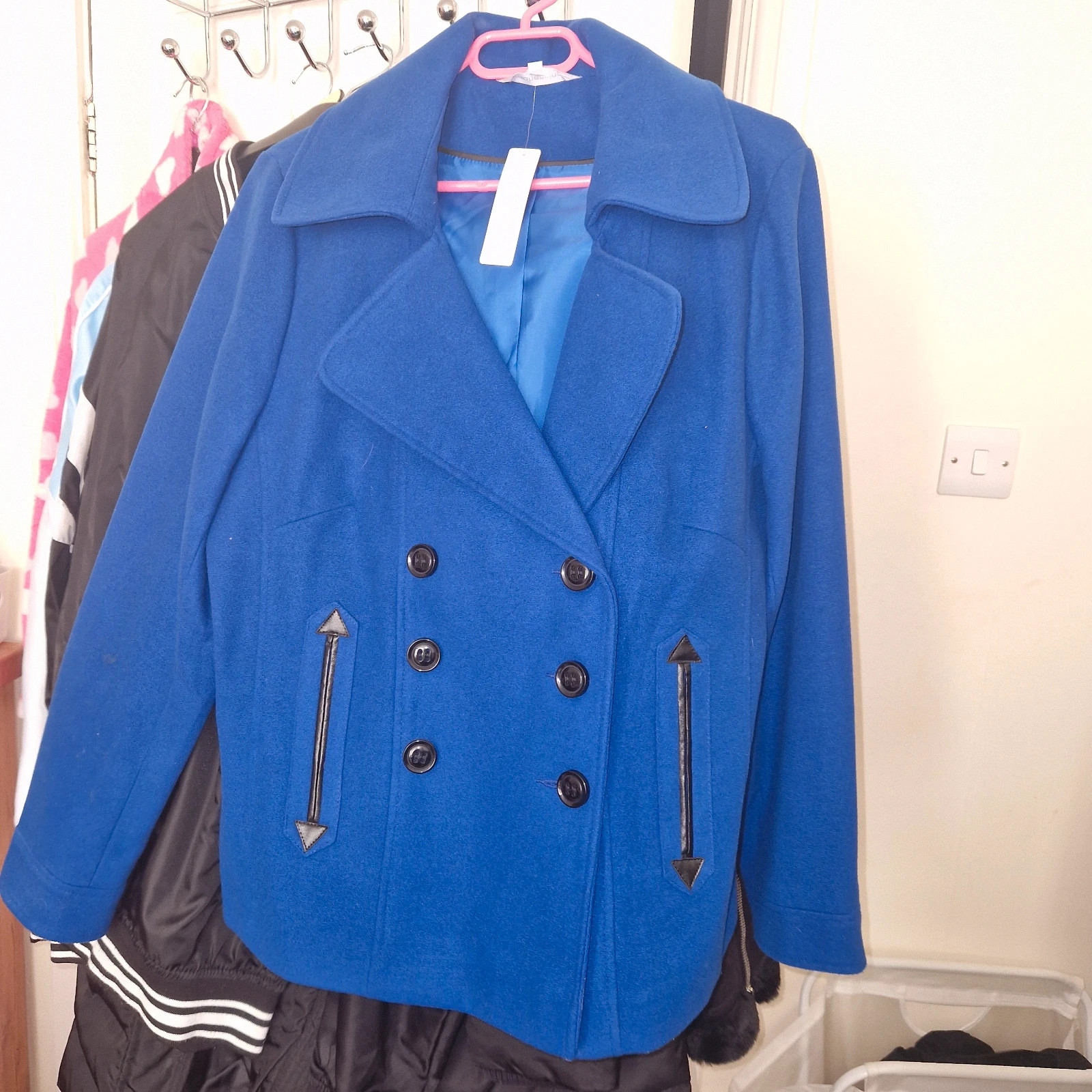 Red Herring military style coat Vinted