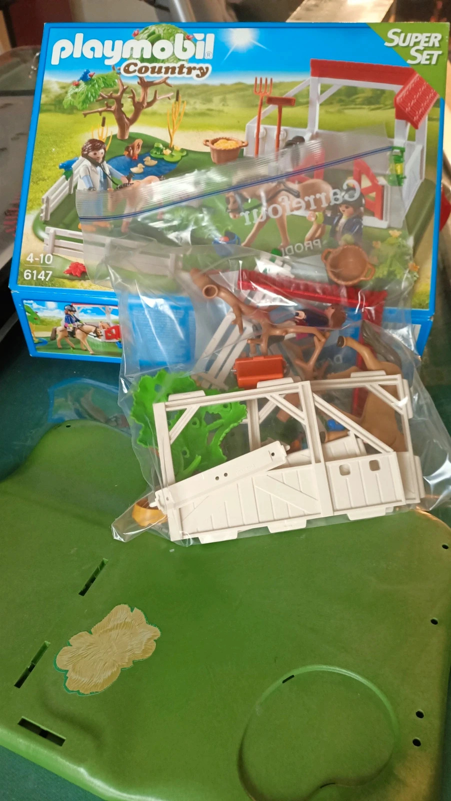 6147 Superset Paddock avec chevaux - Playmobil - Playmobil - Achat