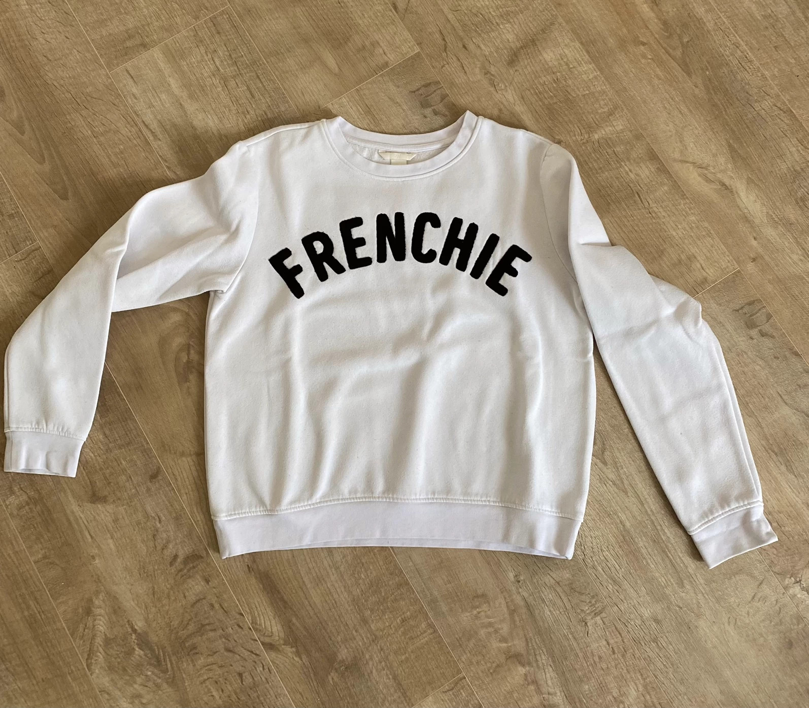 Frenchie sweatshirt sales h&m