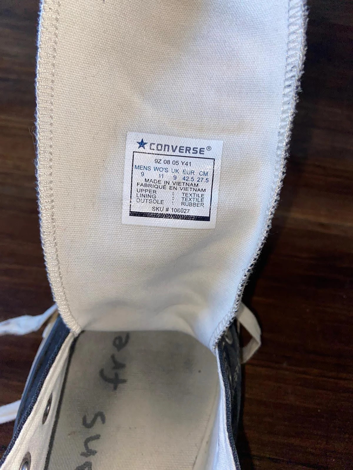 Kurt cobain converse chuck store taylor for sale