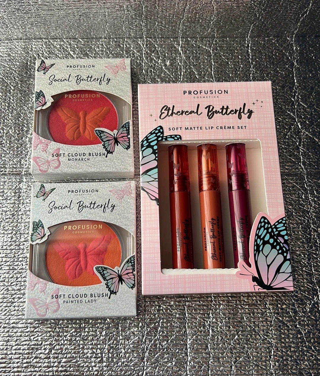 Ethereal Butterfly  Soft Matte Lip Creme Set - Profusion Cosmetics UK