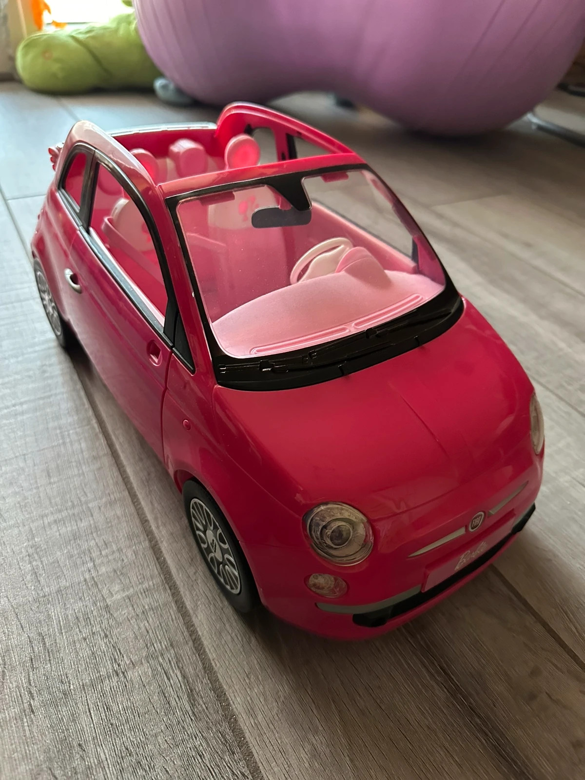 Fiat 500 top barbie giocattolo