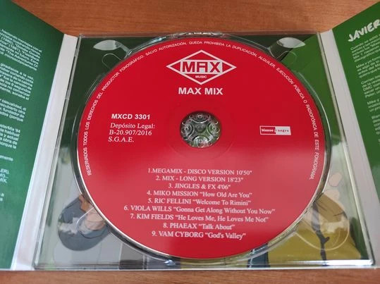 Max Mix Vol.1 (El Primer Megamix Espanol) (CD) | Vinted
