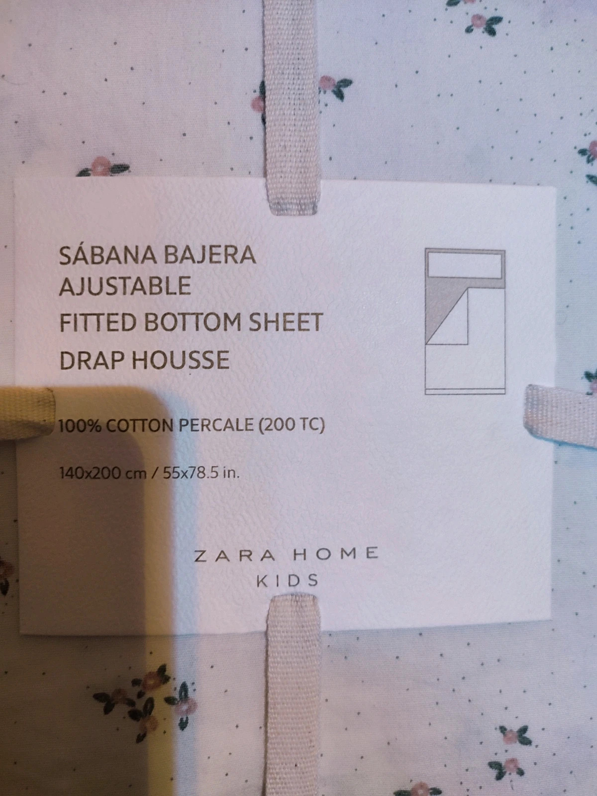 Prześcieradło z gumką Zara Home