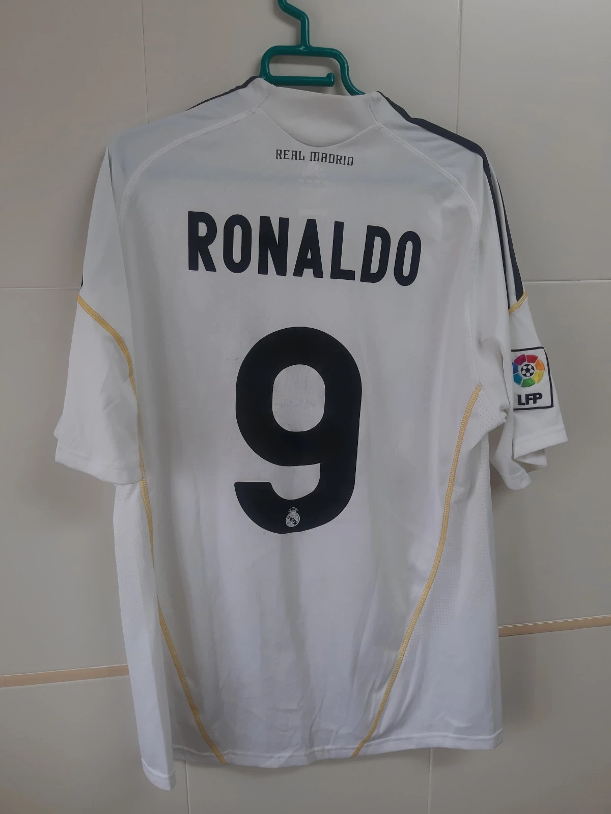 camiseta real madrid dorsal 9 cristiano ronaldo - Compra venta en