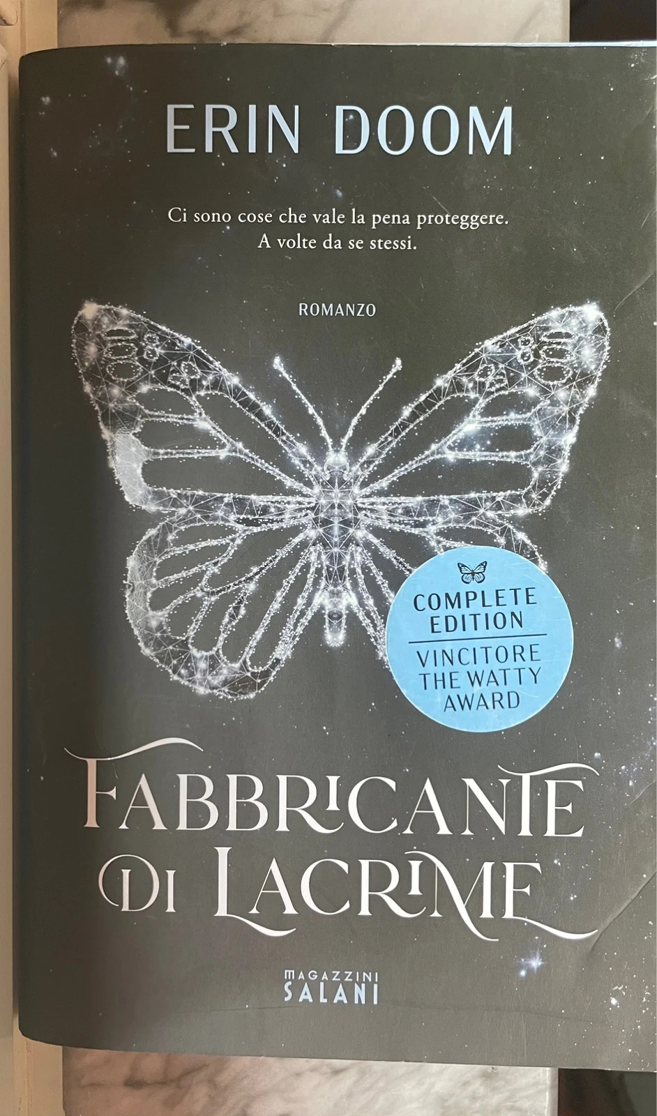 il fabbricante di lacrime, erin doom