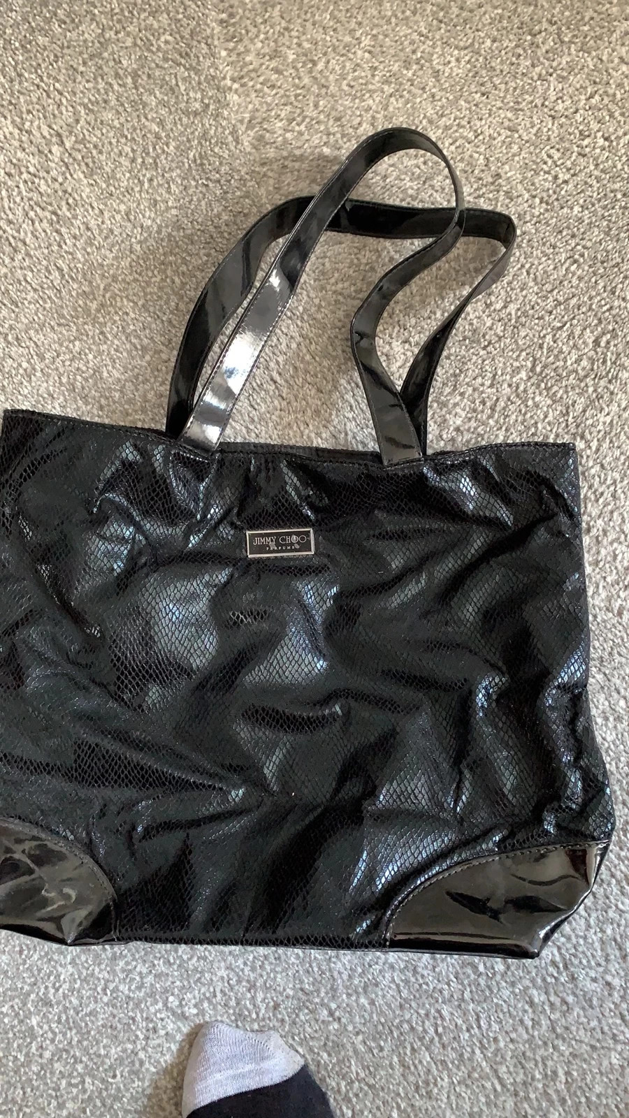 Black Jimmy Choo Parfum Tote Bag | Vinted