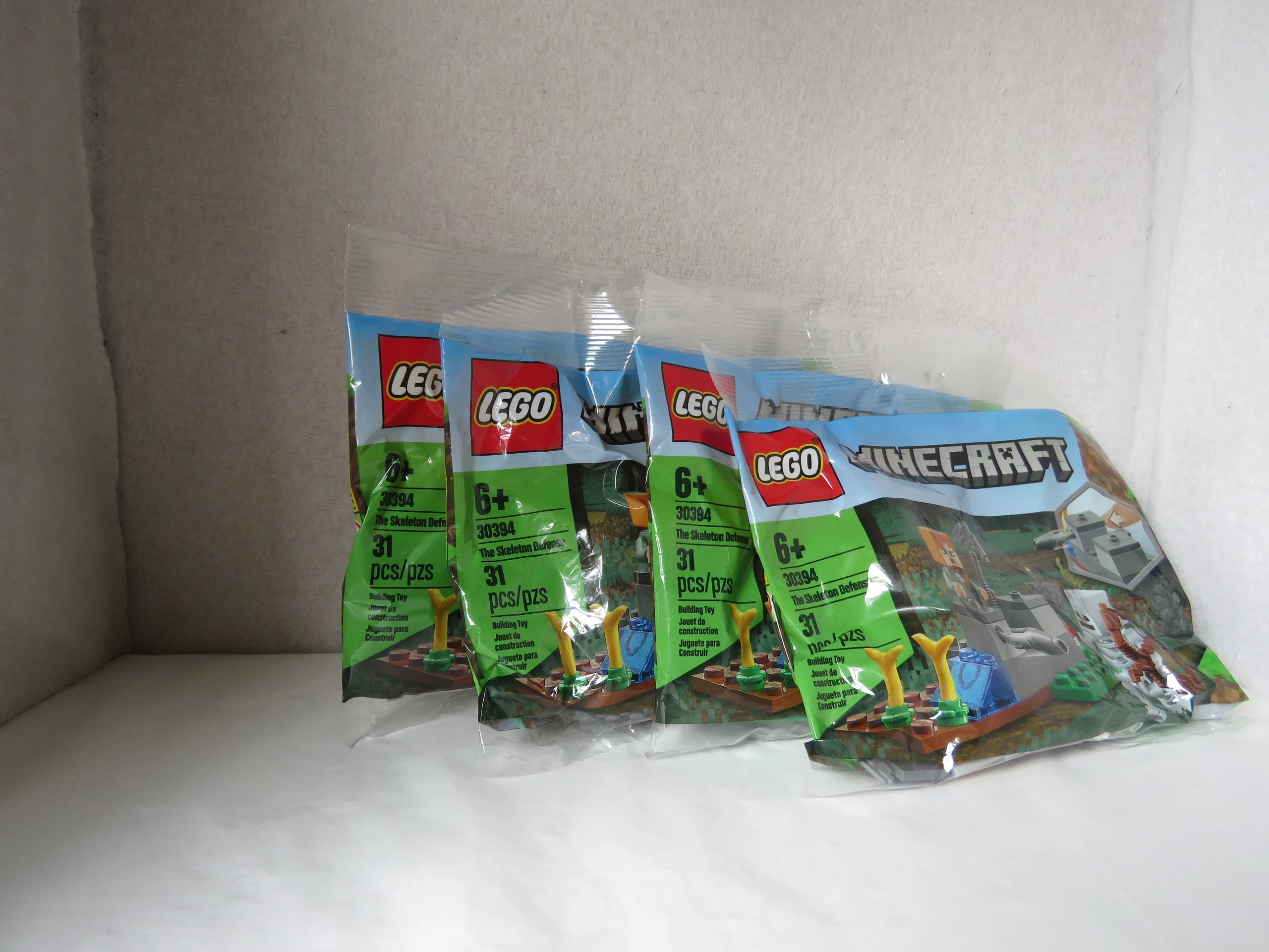 LEGO Minecraft 30394 The Skeleton Defense 31 Pcs Lot of 4 Vinted