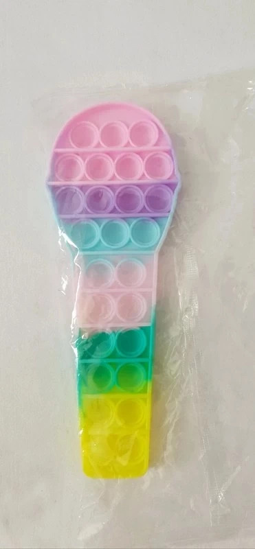 Lot de 3 Pop It Multicolore Fidget Toys Anti Stress Enfant et