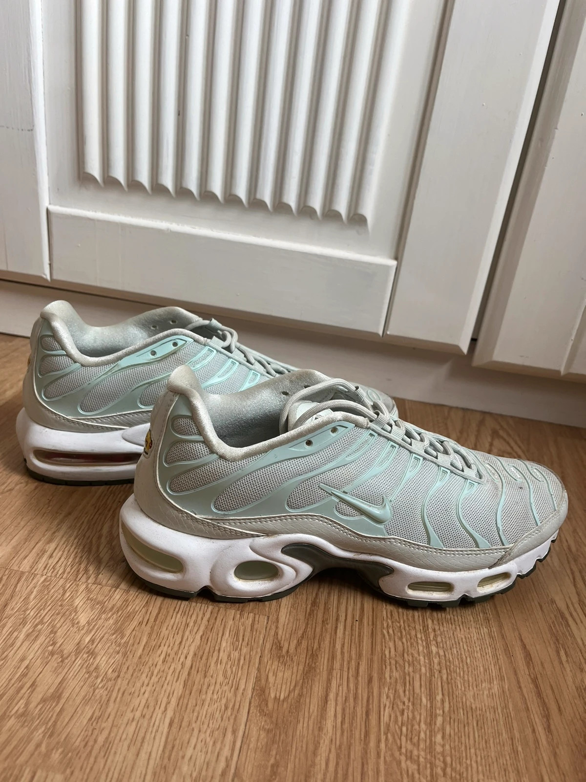 Pastel Mint green Nike TN Air Max sneakers