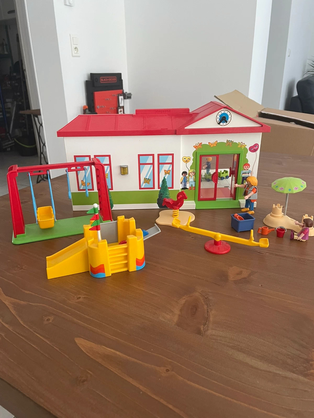 PLAYMOBIL 5606 City Life - Le jardin d'enfants transportable