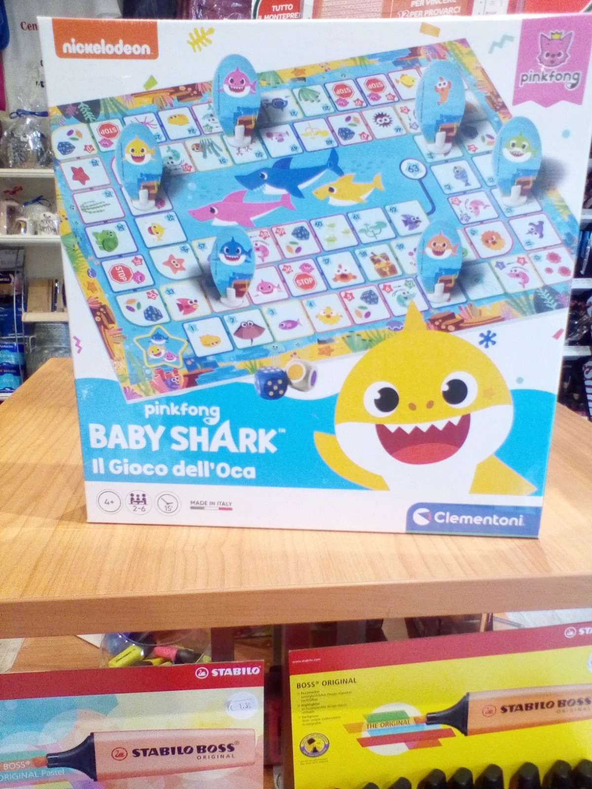 Gioco dell oca baby shark