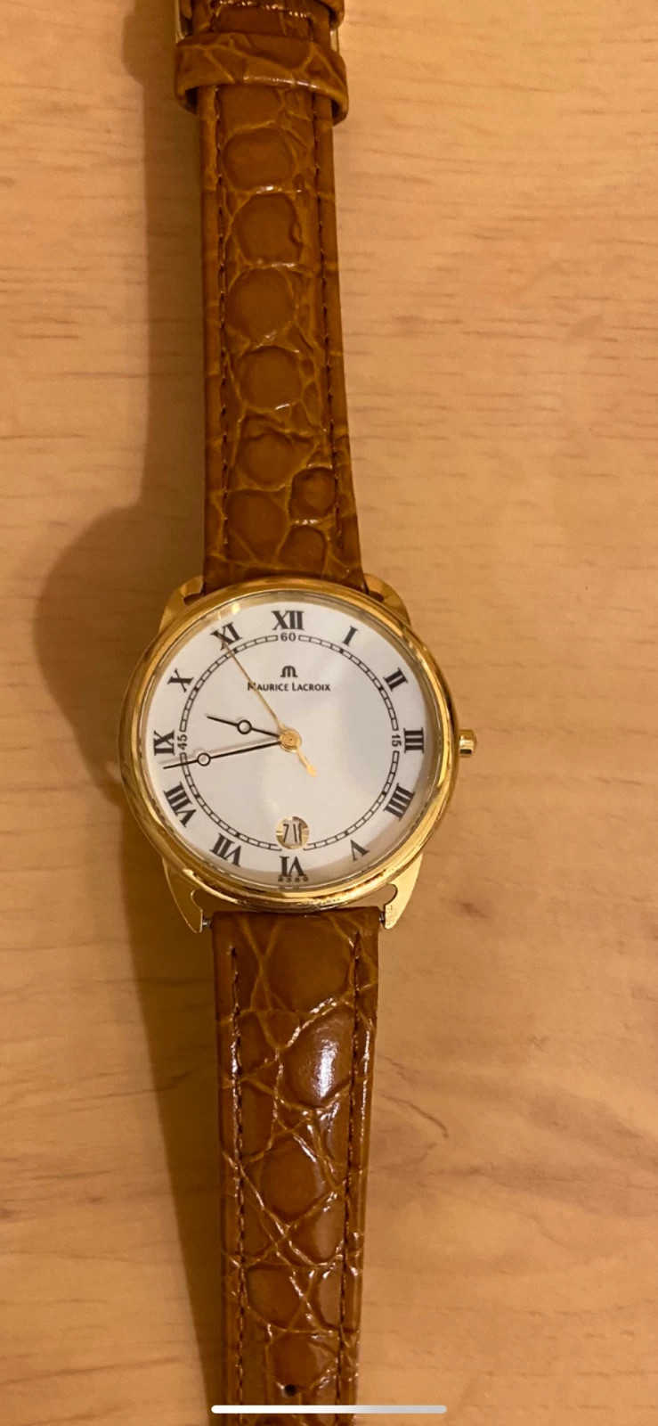 Reloj Maurice Lacroix oro Vinted