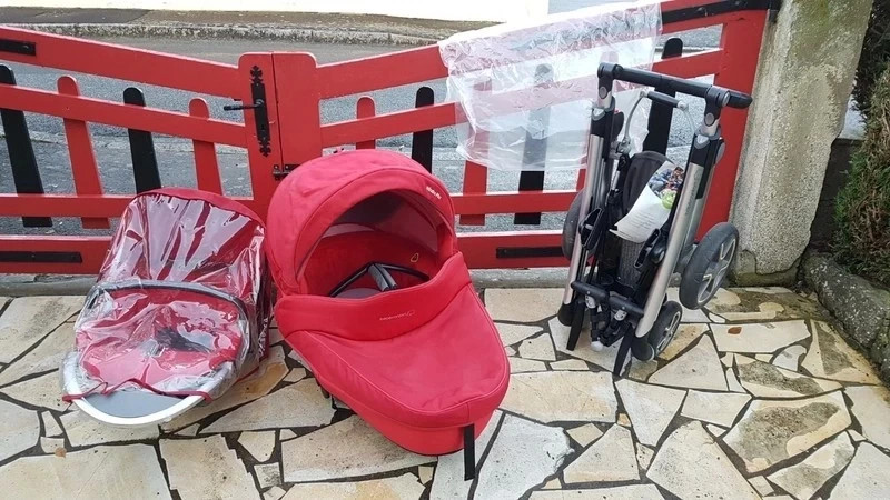 Poussette Elea Bebe Confort Red Intense chassis neuf Vinted