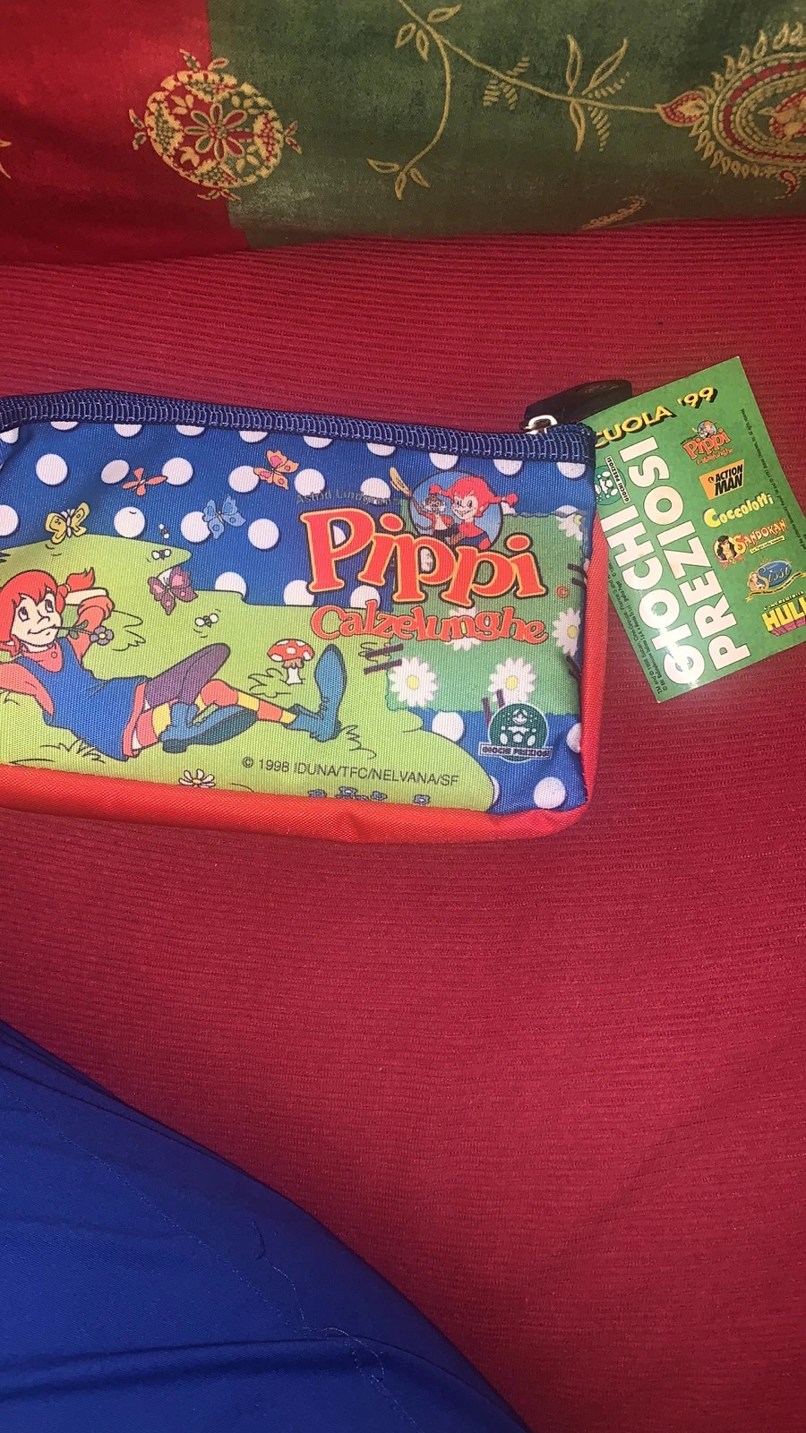 Astuccio Pippi calze lunghe anni 90 Giochi Preziosi